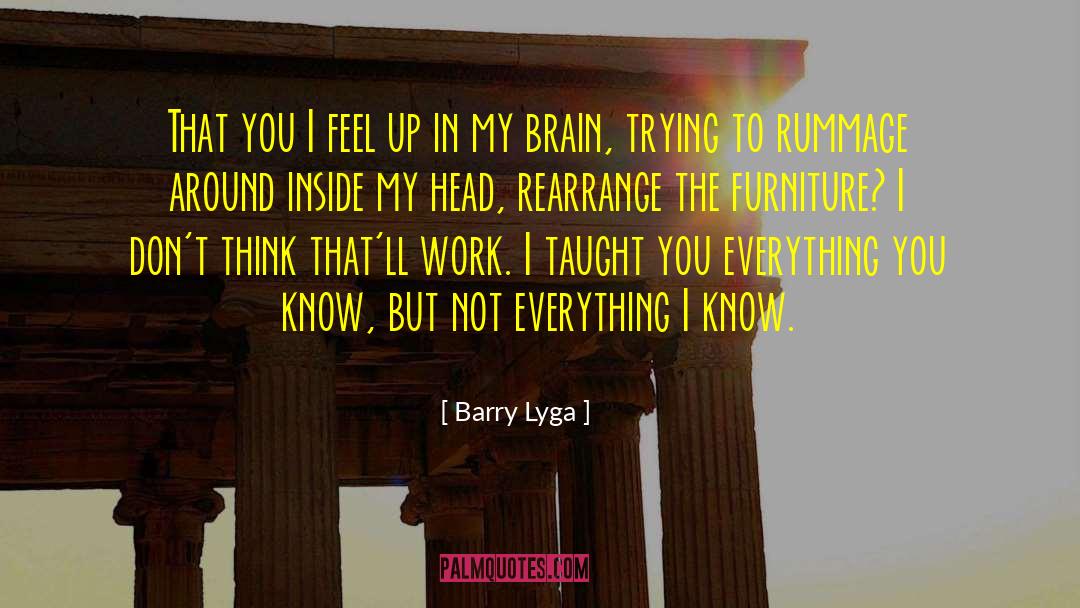 Bobble Head quotes by Barry Lyga