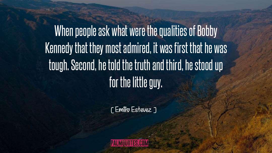 Bobby Kennedy quotes by Emilio Estevez