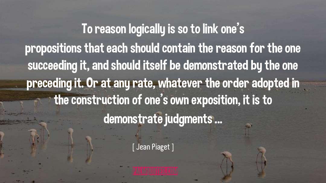 Bockenfeld Construction quotes by Jean Piaget