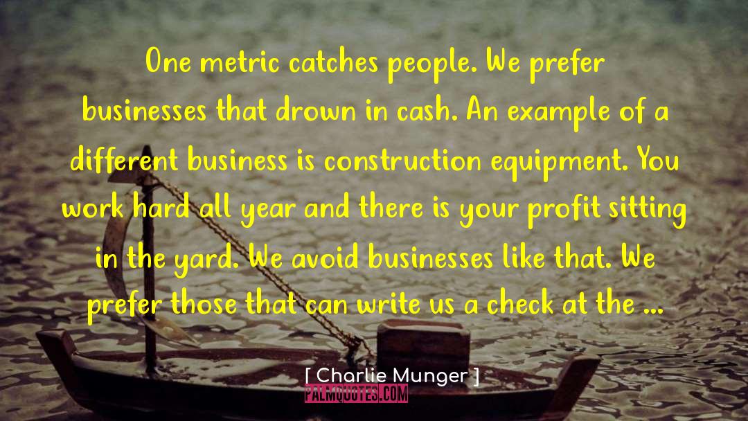 Bockenfeld Construction quotes by Charlie Munger