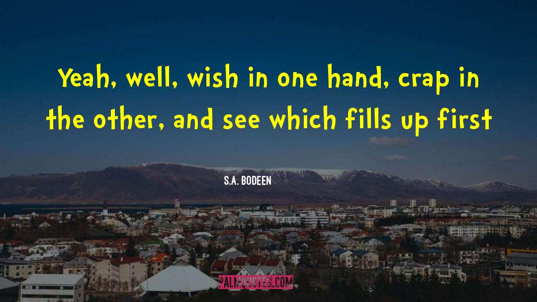 Bodeen quotes by S.A. Bodeen