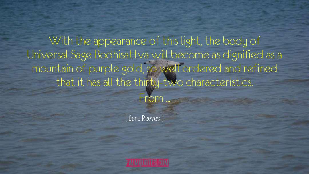 Bodhisattva quotes by Gene Reeves