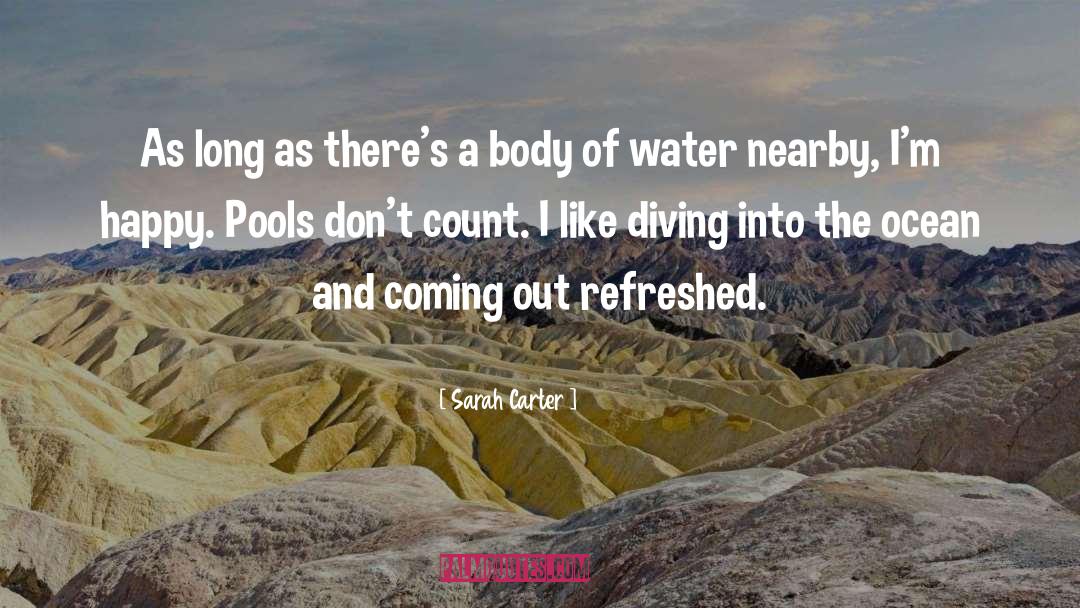 Bodies Of Water quotes by Sarah Carter