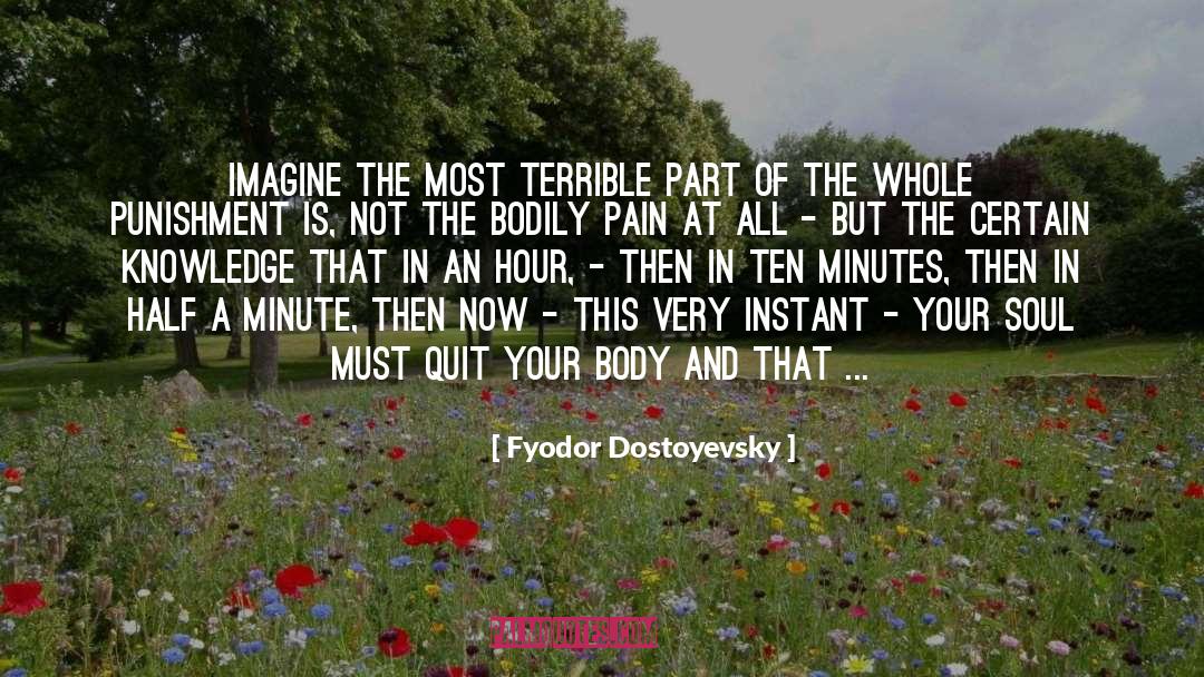 Bodily Pain quotes by Fyodor Dostoyevsky