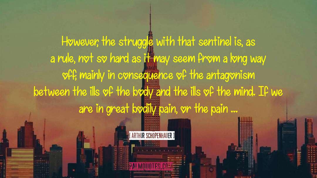 Bodily Pain quotes by Arthur Schopenhauer