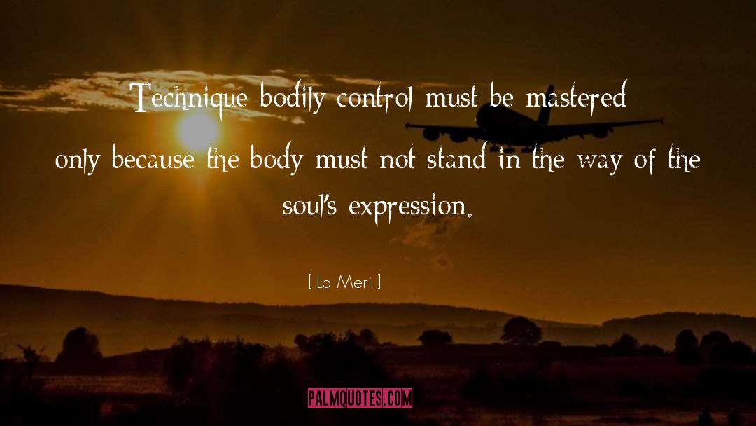 Bodily quotes by La Meri