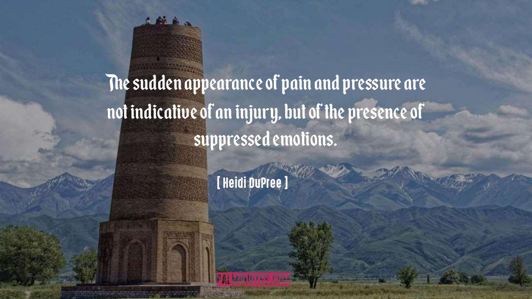 Bodly Injury quotes by Heidi DuPree