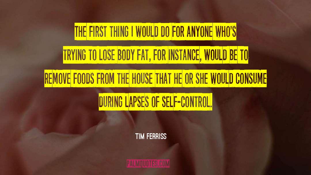 Body Fat quotes by Tim Ferriss