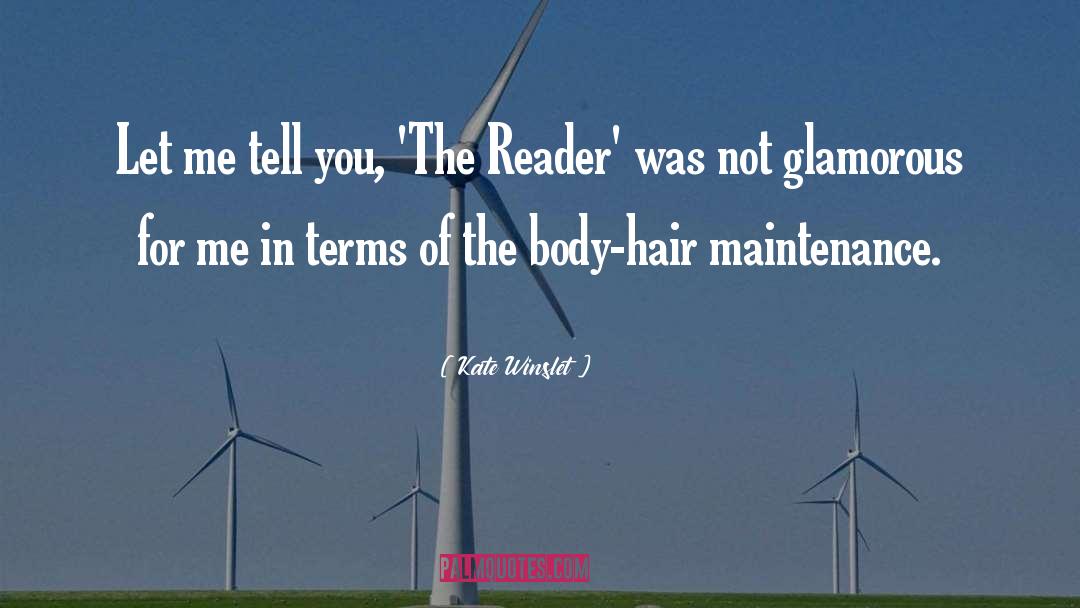 Body Hair quotes by Kate Winslet