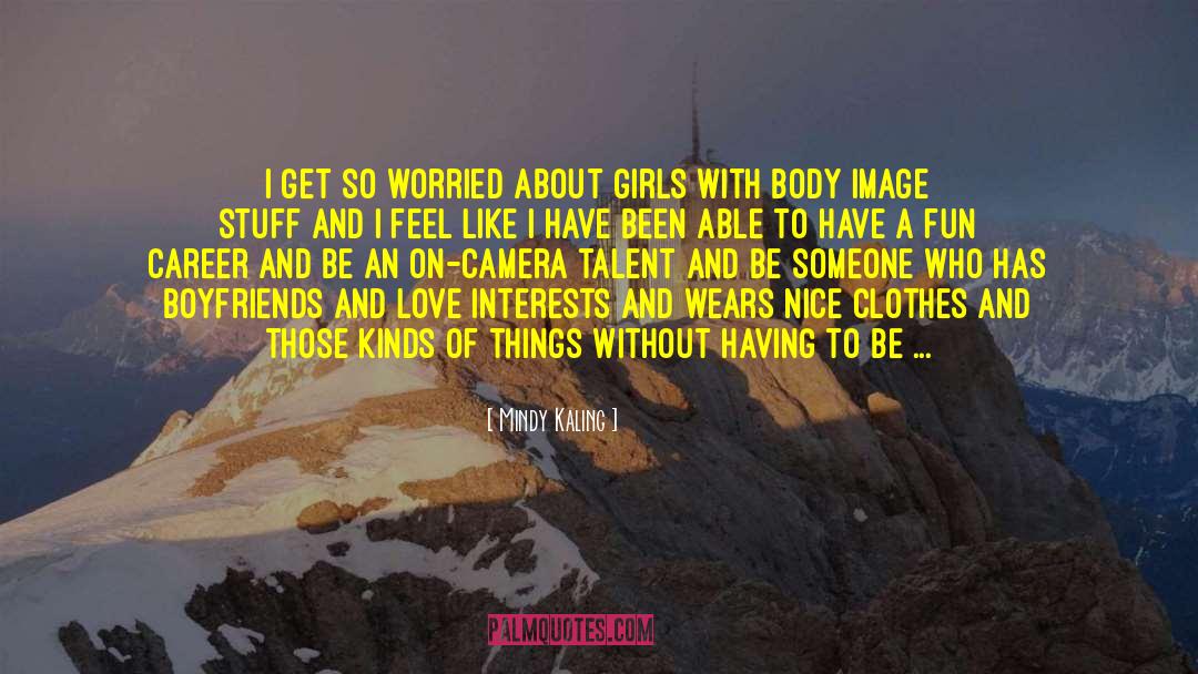 Body Image quotes by Mindy Kaling