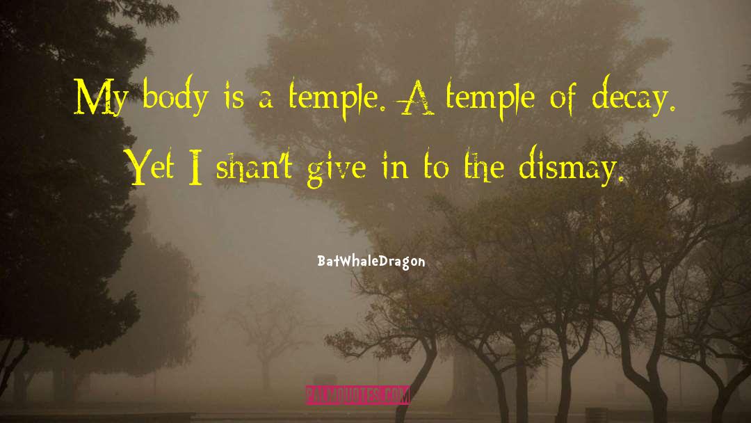 Body Is A Temple quotes by BatWhaleDragon
