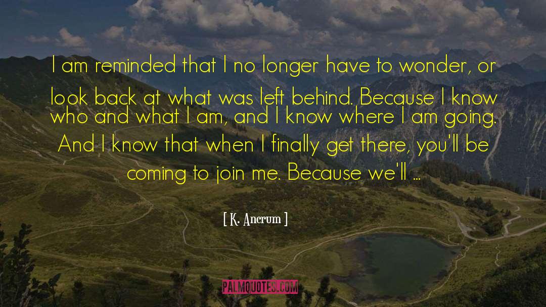 Body Left Behind quotes by K. Ancrum