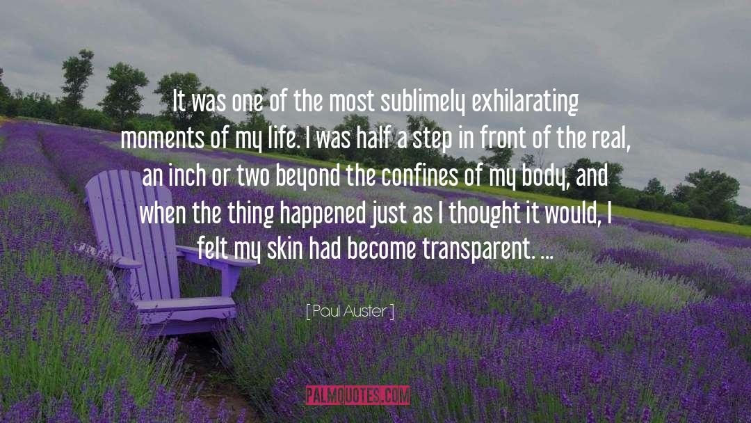 Body Odor quotes by Paul Auster