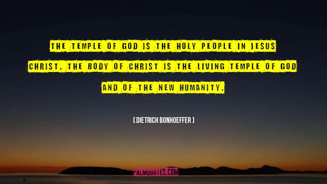 Body Of Christ quotes by Dietrich Bonhoeffer