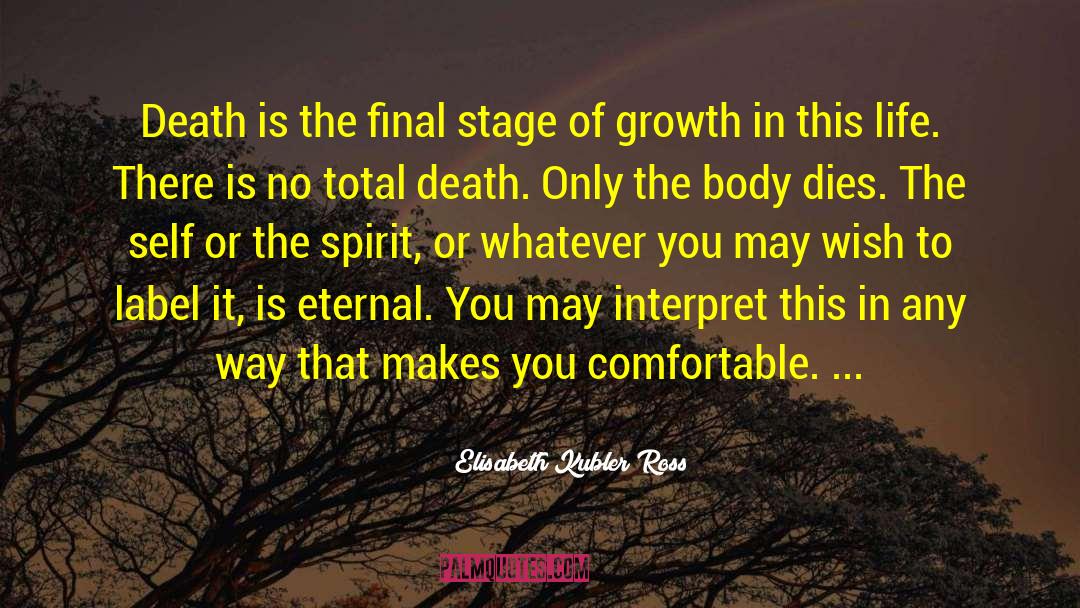 Body Of Truth quotes by Elisabeth Kubler Ross