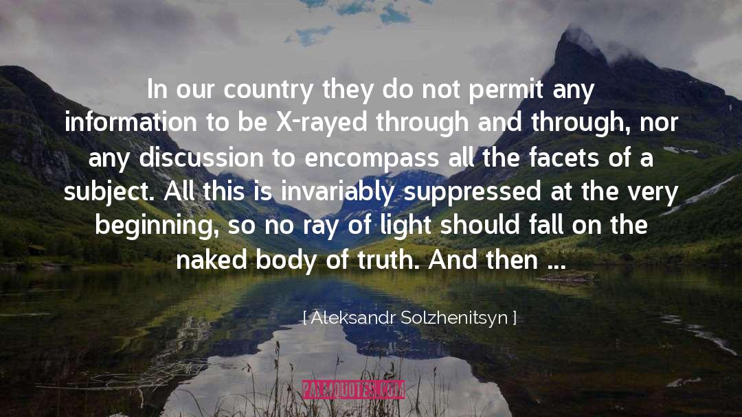 Body Of Truth quotes by Aleksandr Solzhenitsyn