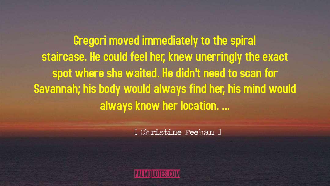 Body Scan Awareness quotes by Christine Feehan