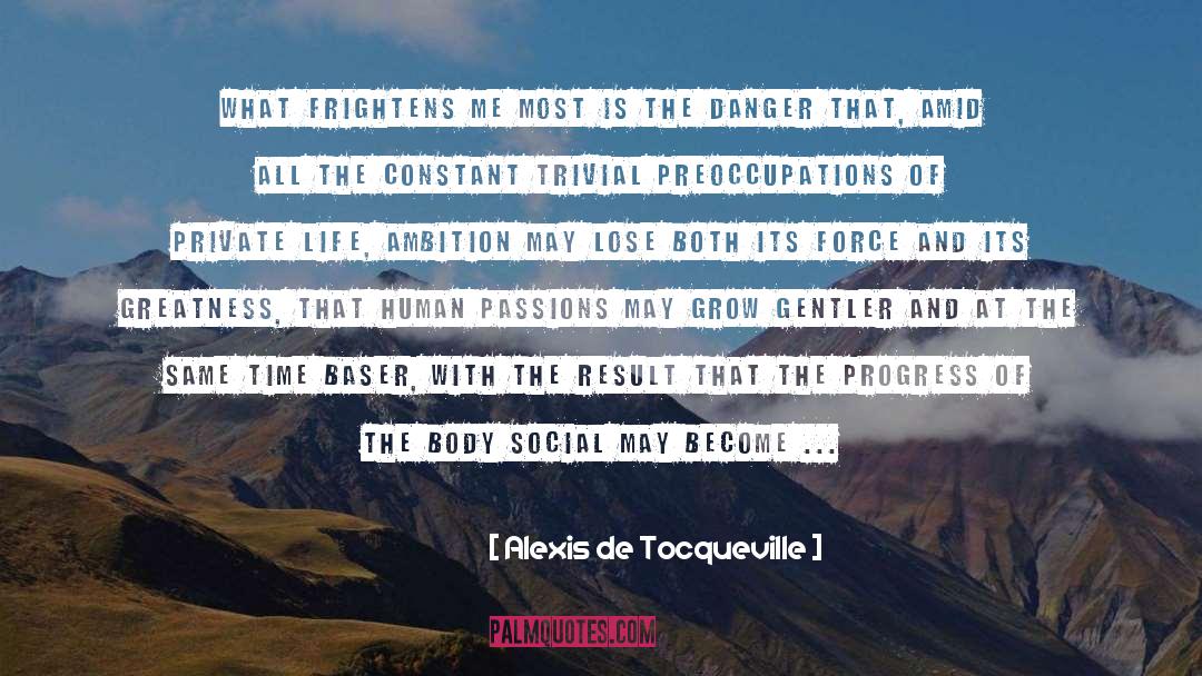 Body Shame quotes by Alexis De Tocqueville