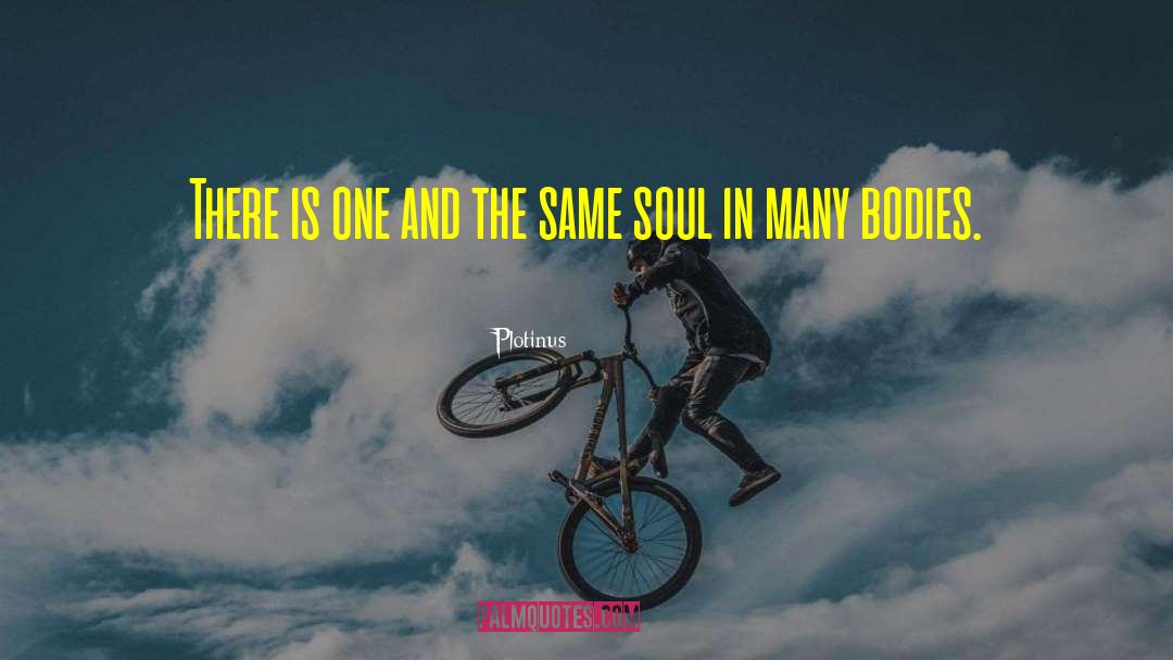 Body Soul And Spirit quotes by Plotinus