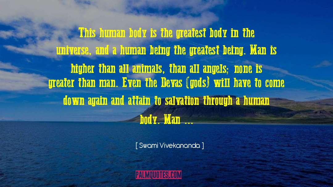 Body Talk quotes by Swami Vivekananda