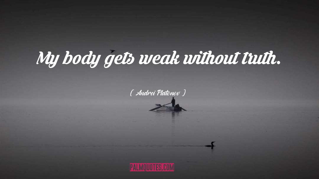 Body Temperature quotes by Andrei Platonov