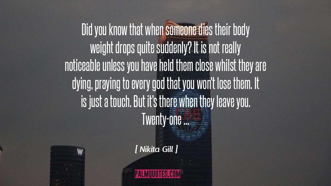 Body Weight quotes by Nikita Gill