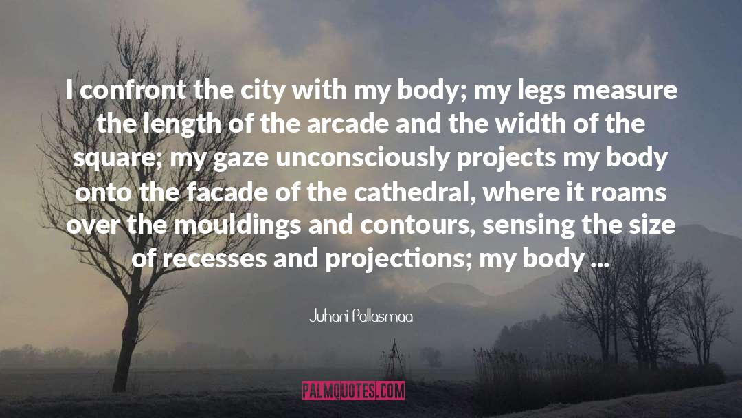 Body Weight quotes by Juhani Pallasmaa