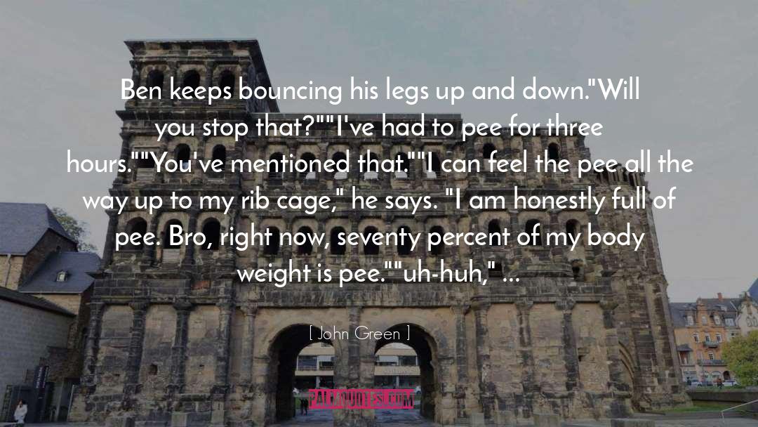 Body Weight quotes by John Green