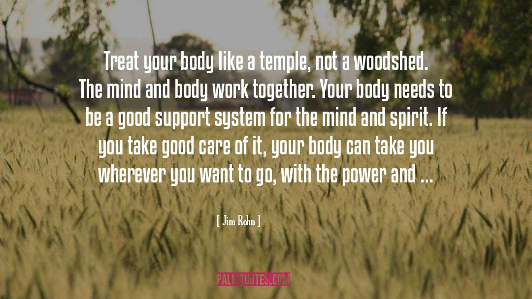 Body Work quotes by Jim Rohn