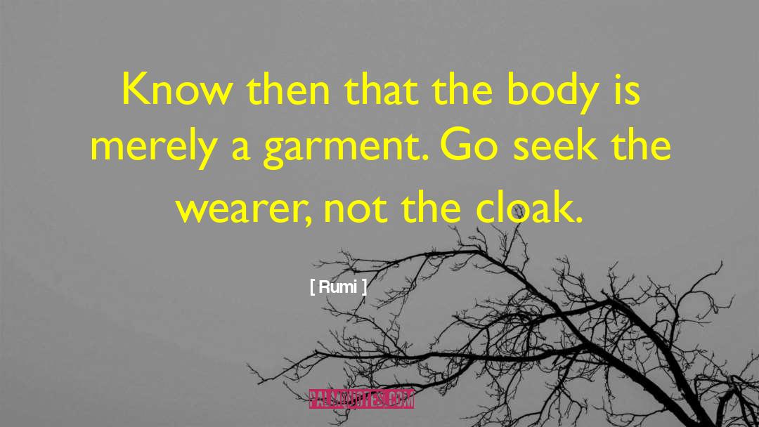 Body Work quotes by Rumi