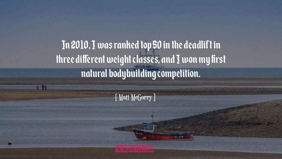 Bodybuilding quotes by Matt McGorry