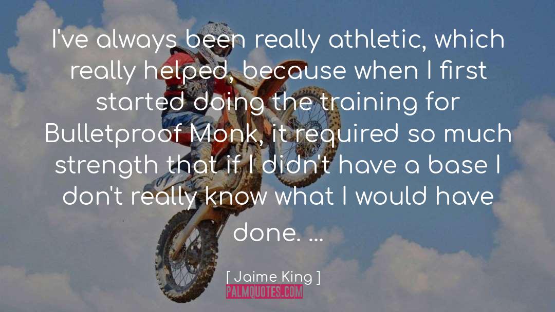 Bodybuilding Training quotes by Jaime King