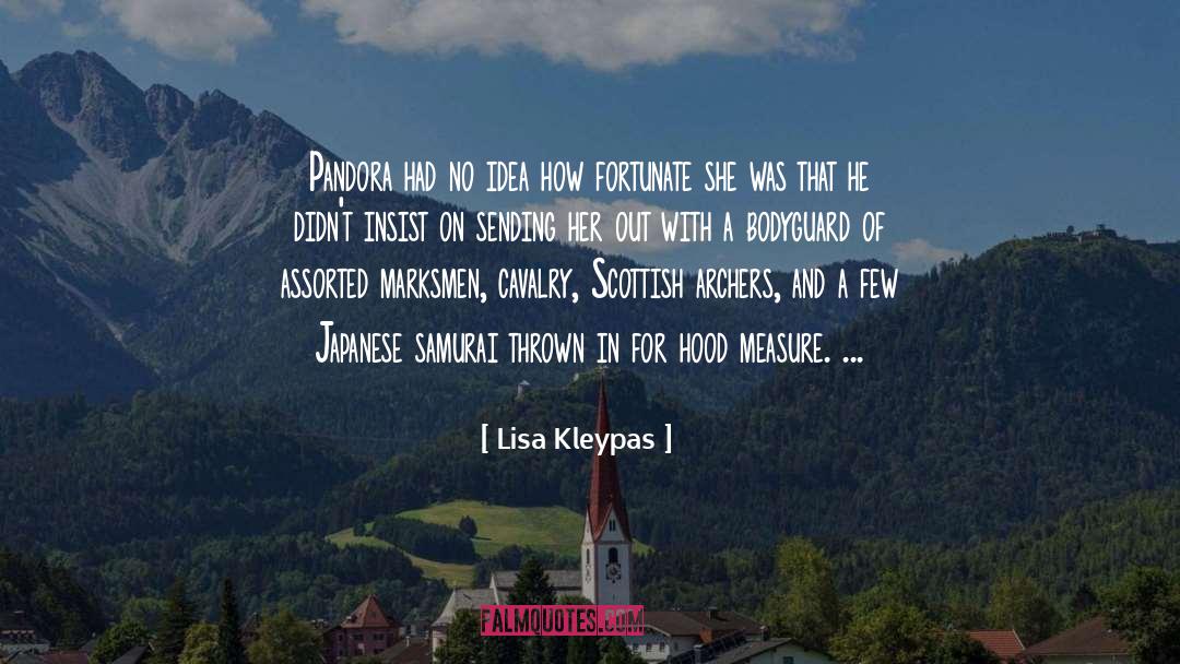 Bodyguard quotes by Lisa Kleypas