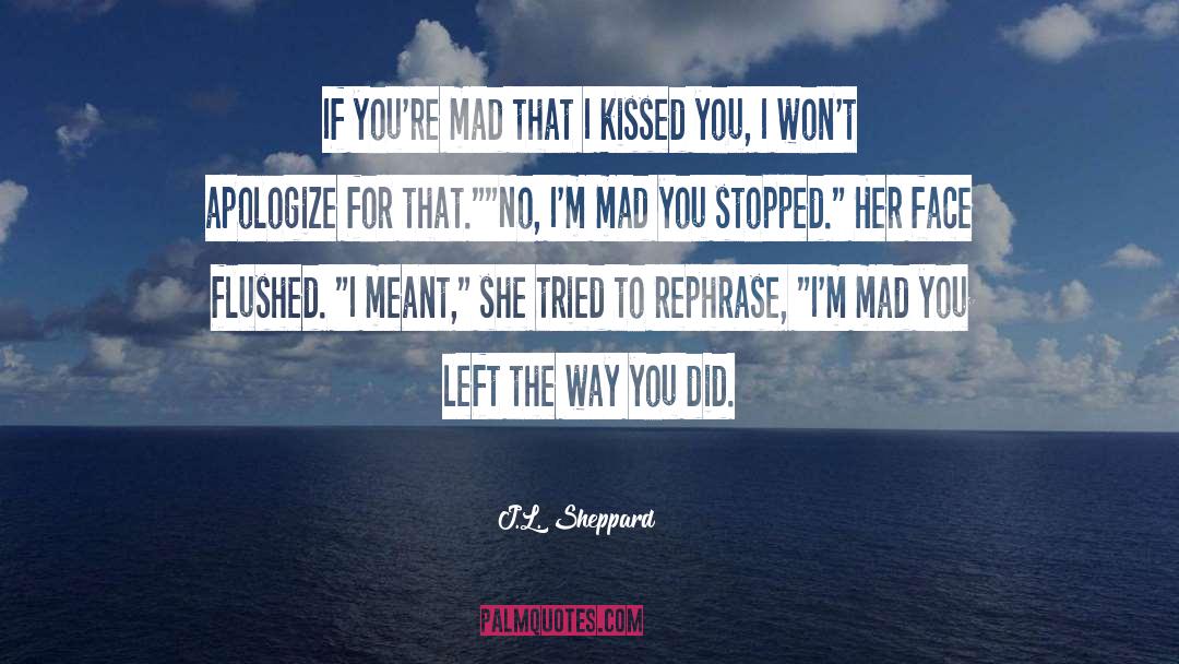 Bodyguard Romance quotes by J.L. Sheppard