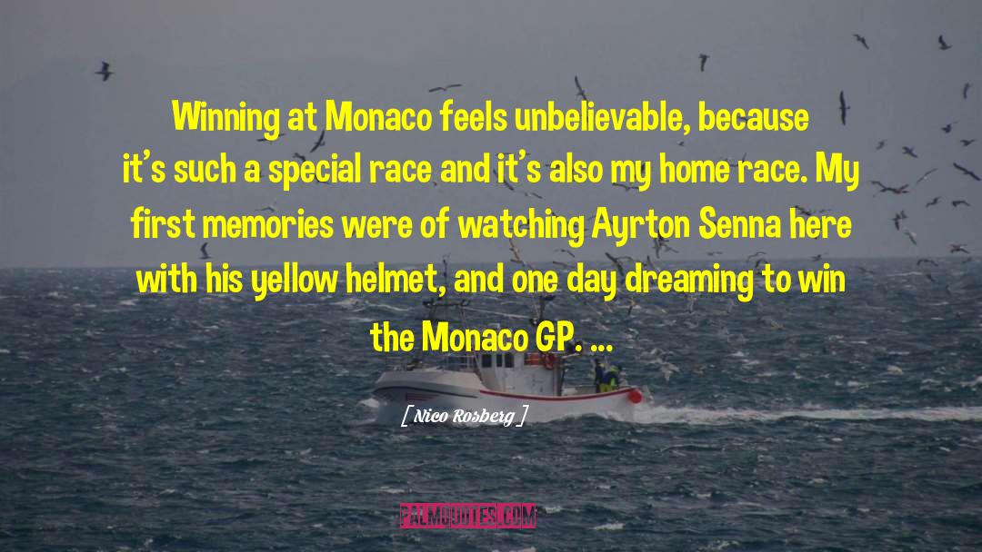 Boeri Helmet quotes by Nico Rosberg