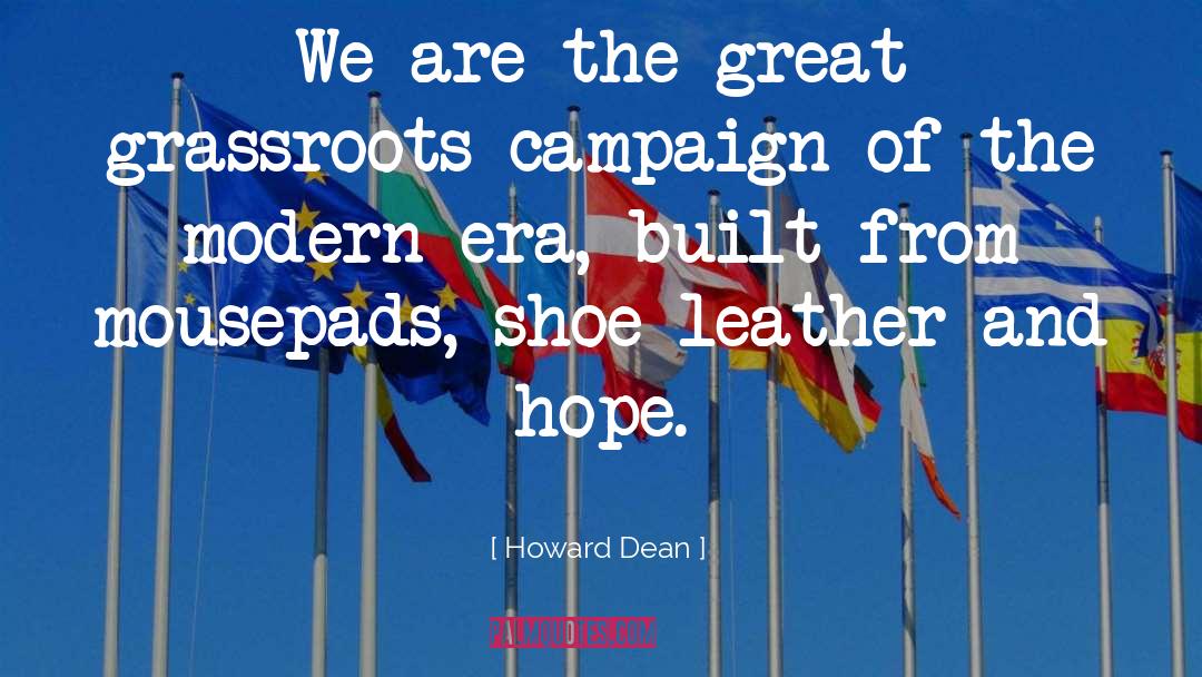 Boesch Built quotes by Howard Dean