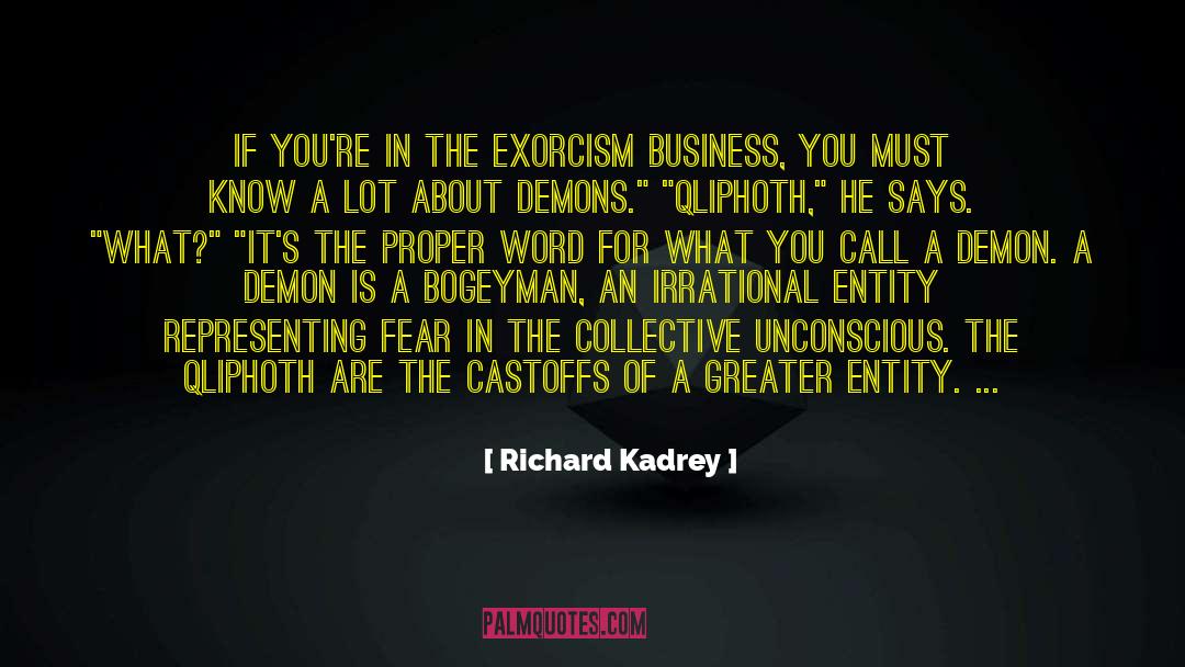 Bogeyman quotes by Richard Kadrey