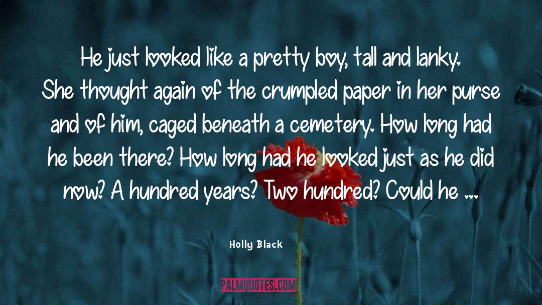 Boggan Cemetery quotes by Holly Black