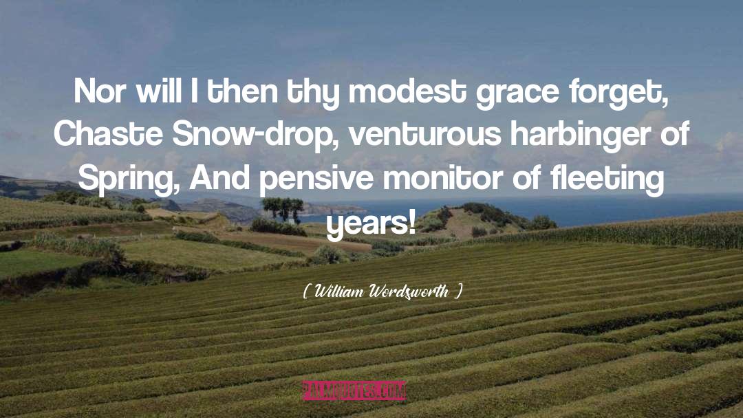 Boggart Harbinger quotes by William Wordsworth