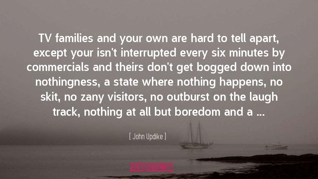 Bogged quotes by John Updike