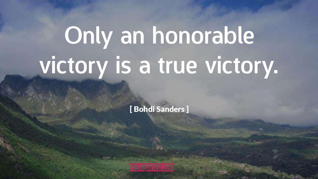Bohdi Sanders quotes by Bohdi Sanders