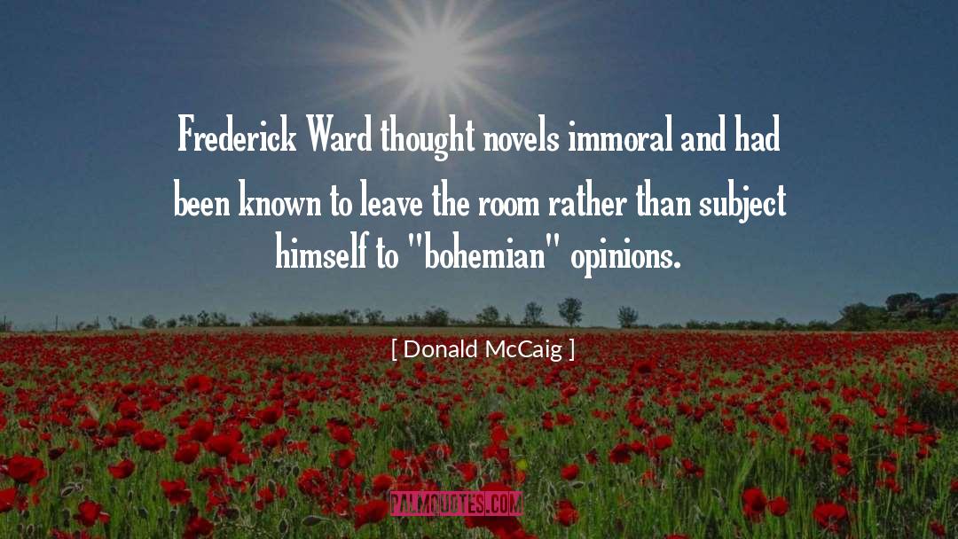 Bohemian quotes by Donald McCaig