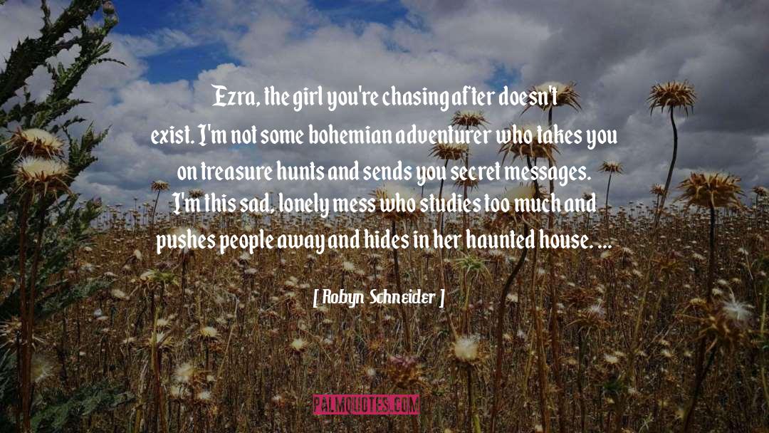 Bohemian quotes by Robyn Schneider