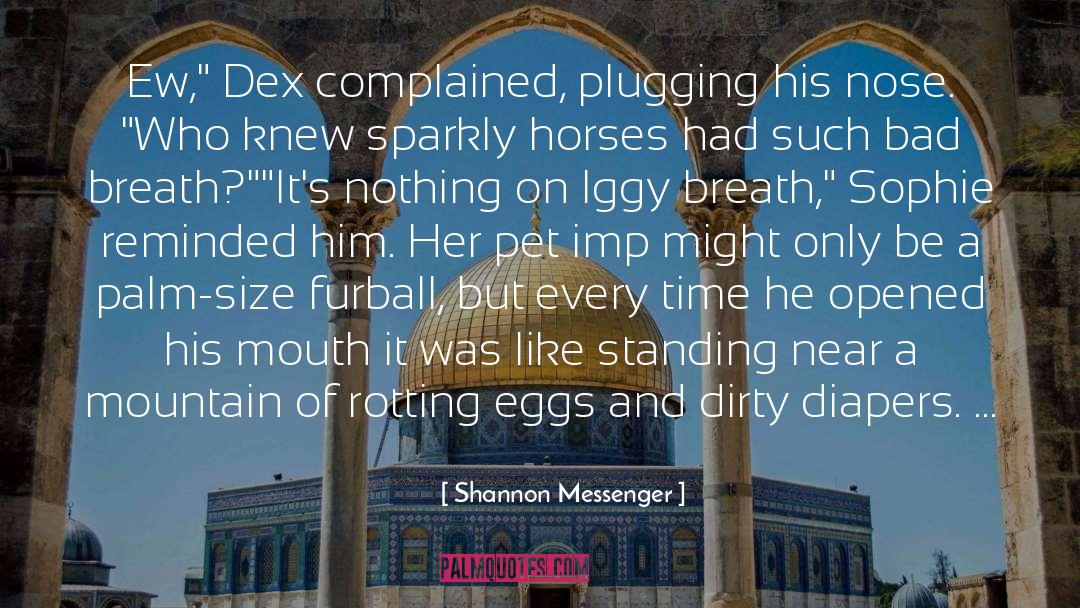 Boiled Eggs quotes by Shannon Messenger