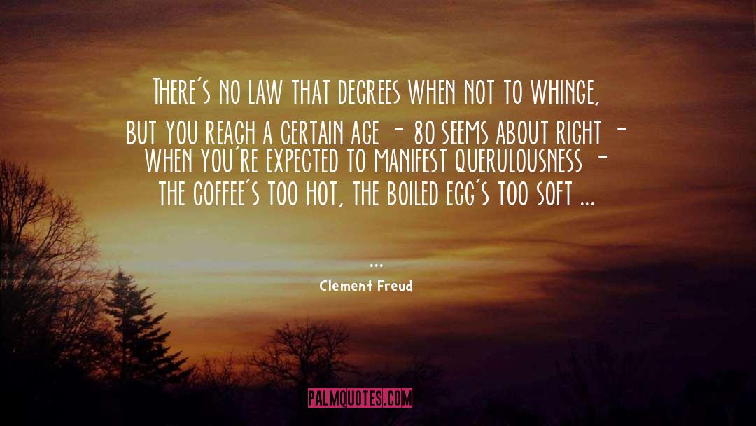 Boiled quotes by Clement Freud