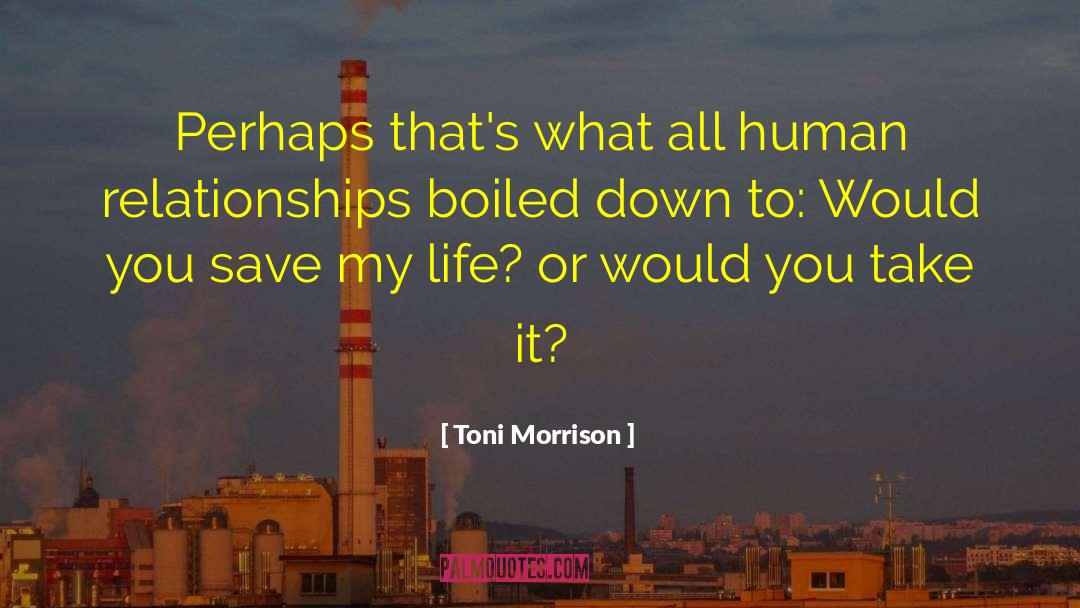 Boiled quotes by Toni Morrison