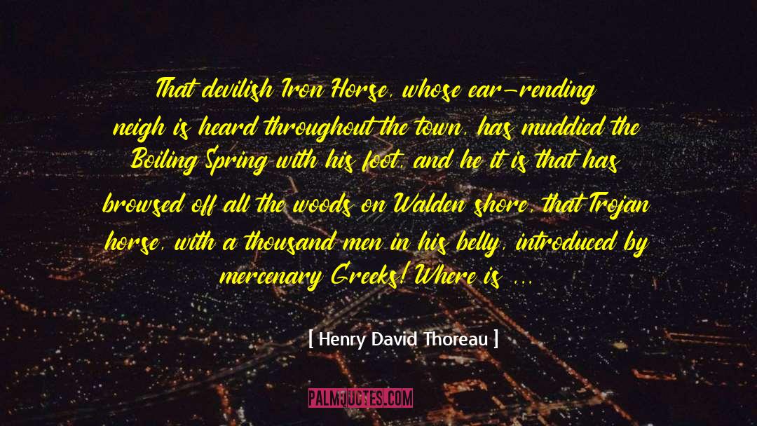 Boiling quotes by Henry David Thoreau