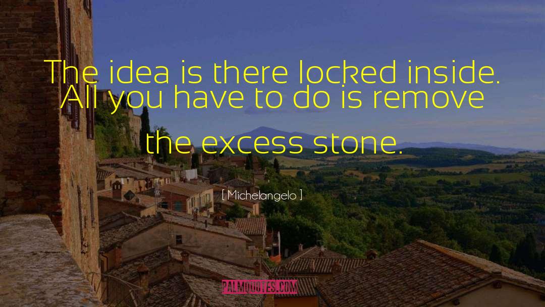 Boji Stones quotes by Michelangelo