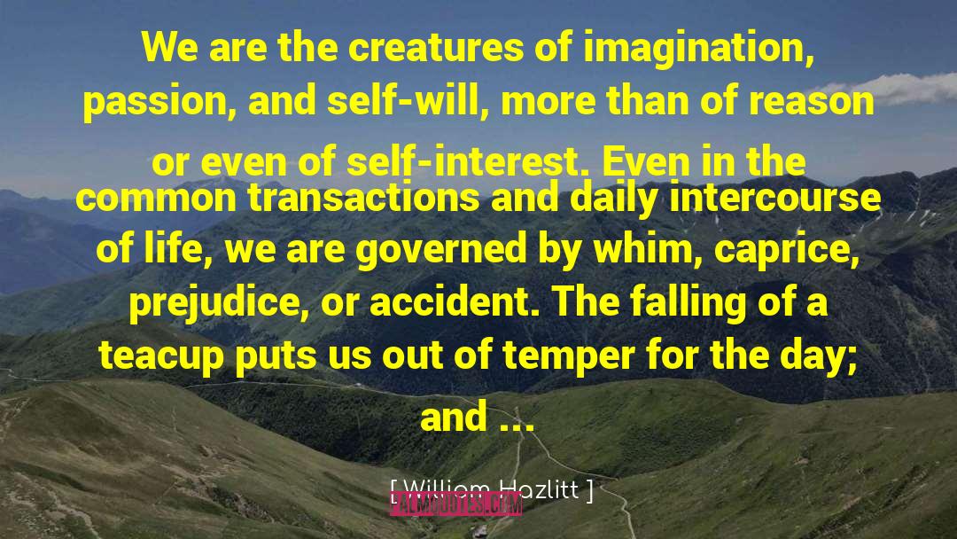 Bold Passion quotes by William Hazlitt