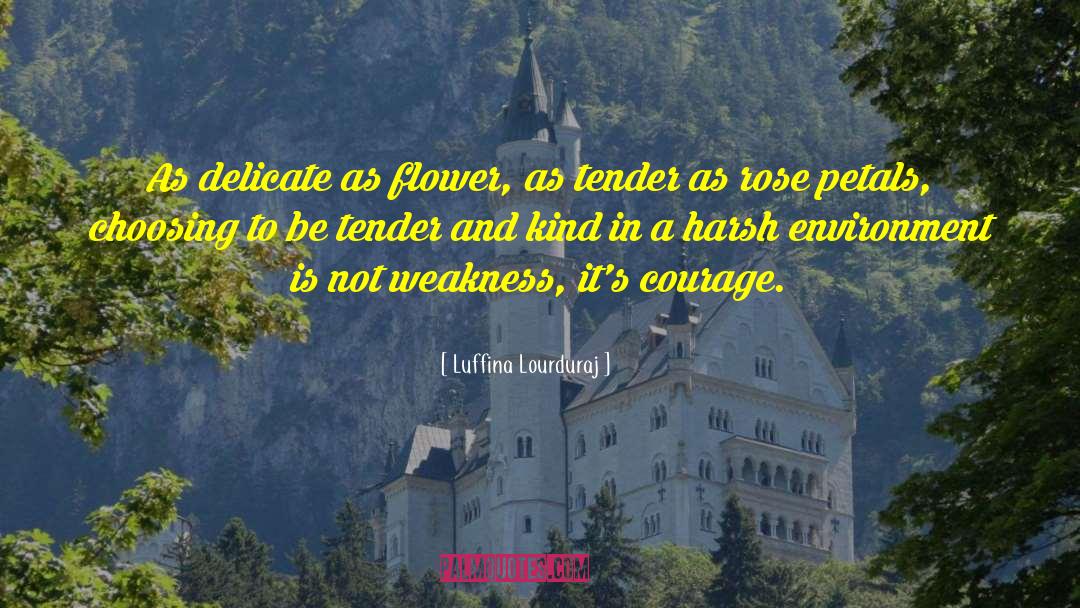 Boldness And Courage quotes by Luffina Lourduraj